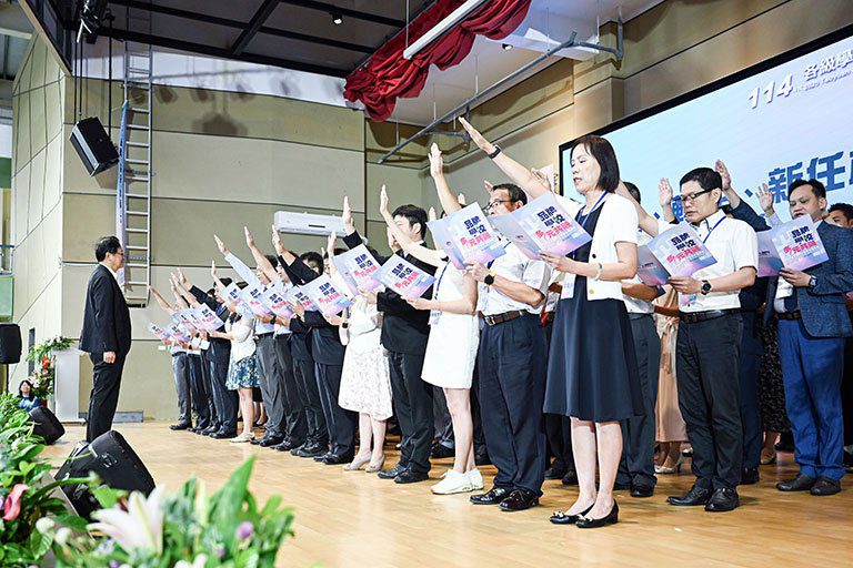 桃市114年度校長布達典禮　校、園長（含連任）共89位異動