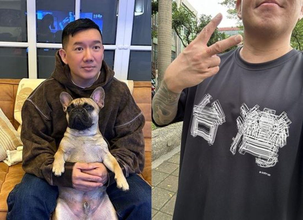 港星杜汶澤穿「台灣」T恤　赴松山投票：聞到自由氣味