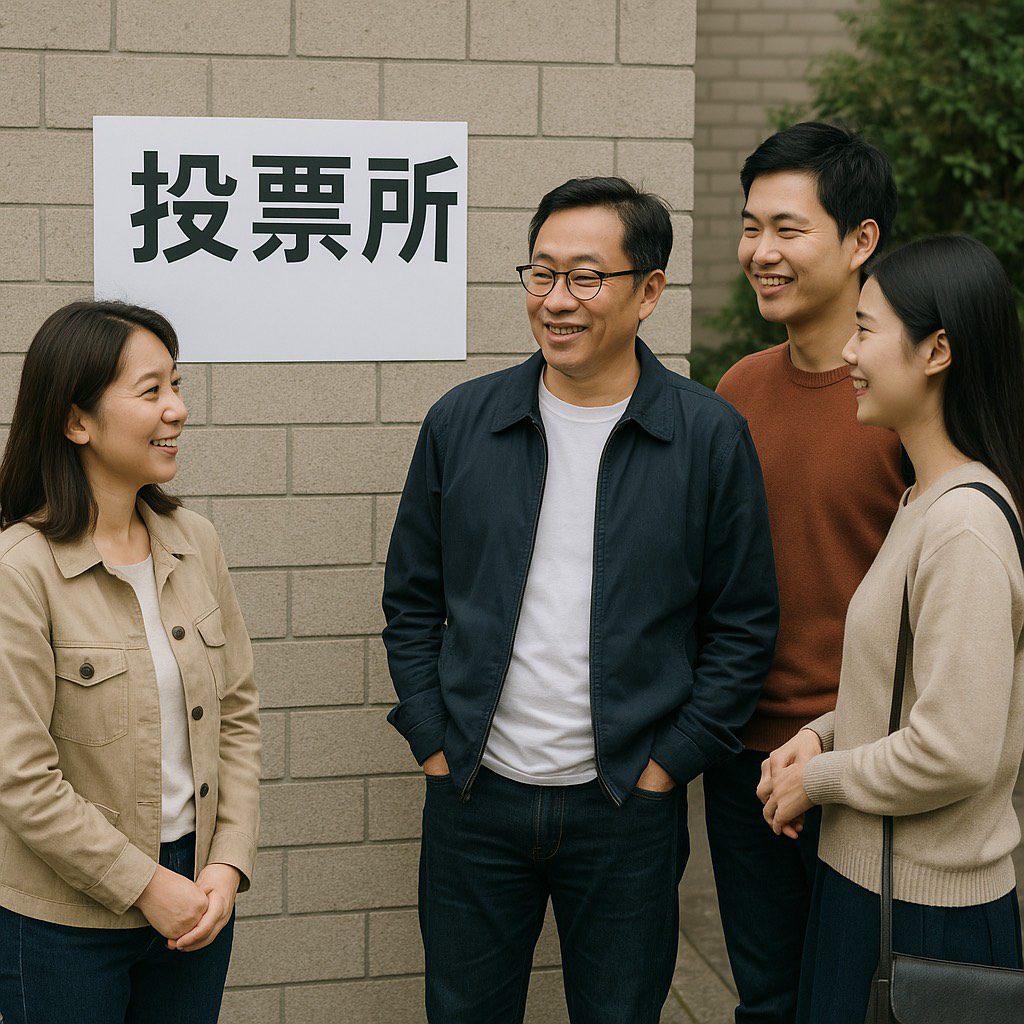 里長投票所外互動引監看疑慮 蘆竹警這樣回應