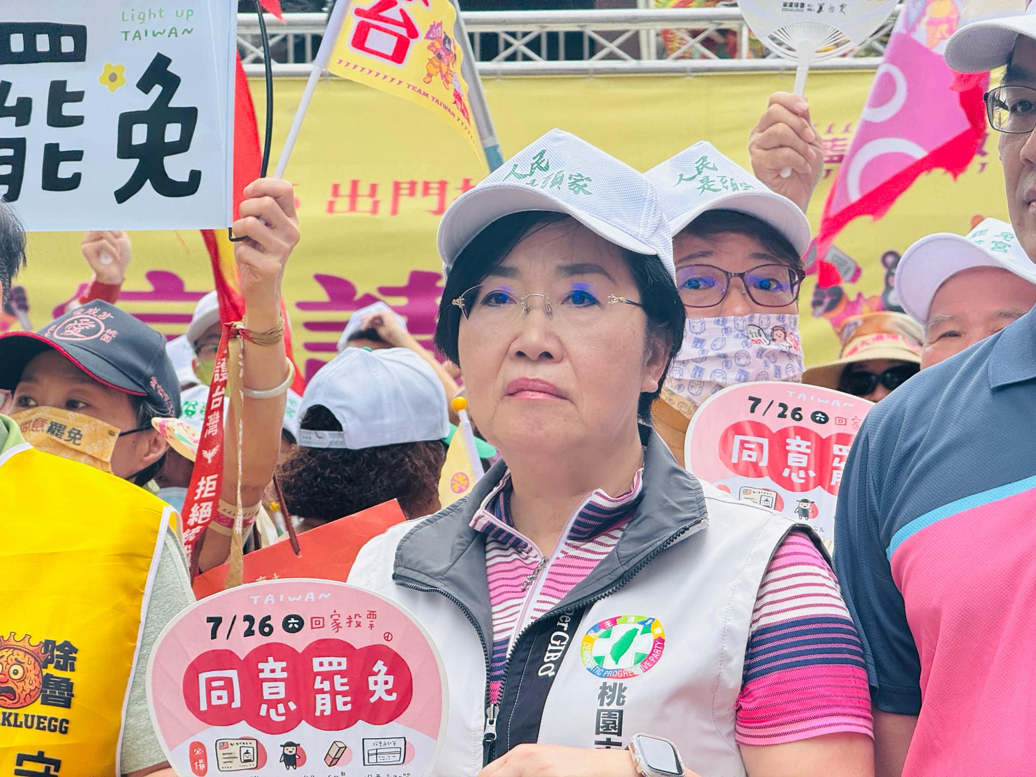 桃園大罷免全部遭否決 黃傅淑香:會更勇敢面對未來挑戰 桃園大罷免全部遭否決 黃傅淑香:會更勇敢面對未來挑戰