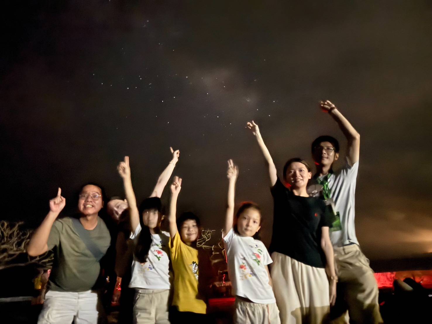 「來恆春擁抱宇宙」600多人屏東佳樂水追英仙座流星雨