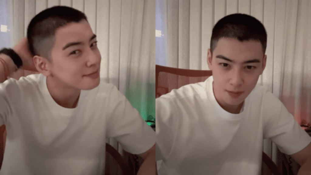 車銀優理平頭畫面曝光!7月28日入伍開直播告別粉絲 車銀優理平頭畫面曝光!7月28日入伍開直播告別粉絲