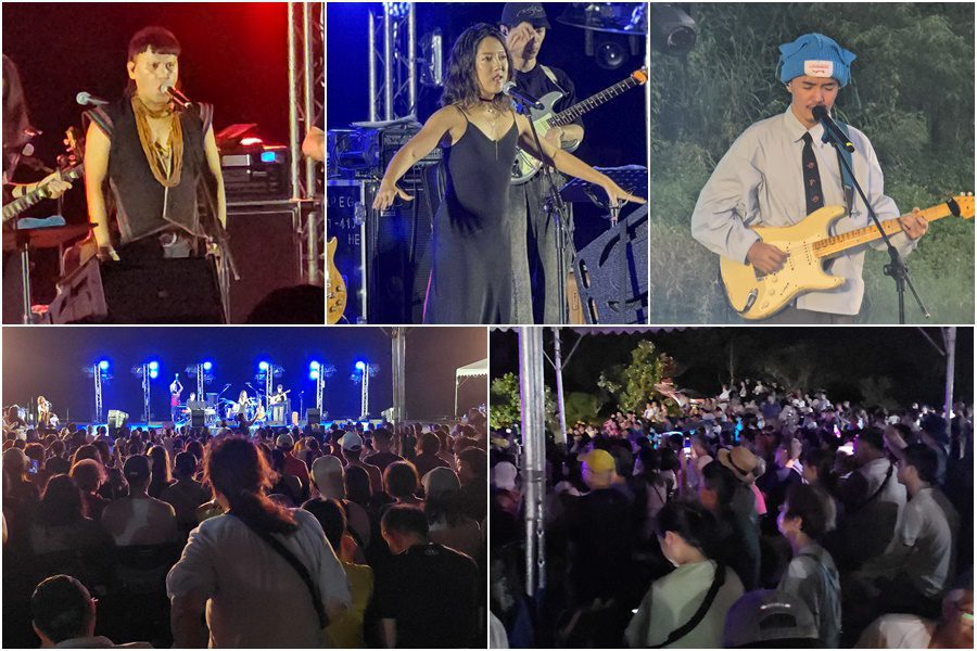 影音/李竺芯赤腳獻唱 星夜沙丘音樂會掀高潮 影音/李竺芯赤腳獻唱 星夜沙丘音樂會掀高潮