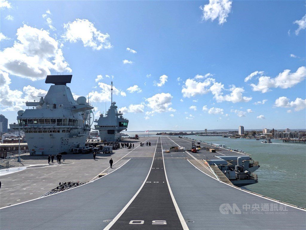 英防相指備戰台海可能戰事 外交部:共促自由印太 英防相指備戰台海可能戰事 外交部:共促自由印太