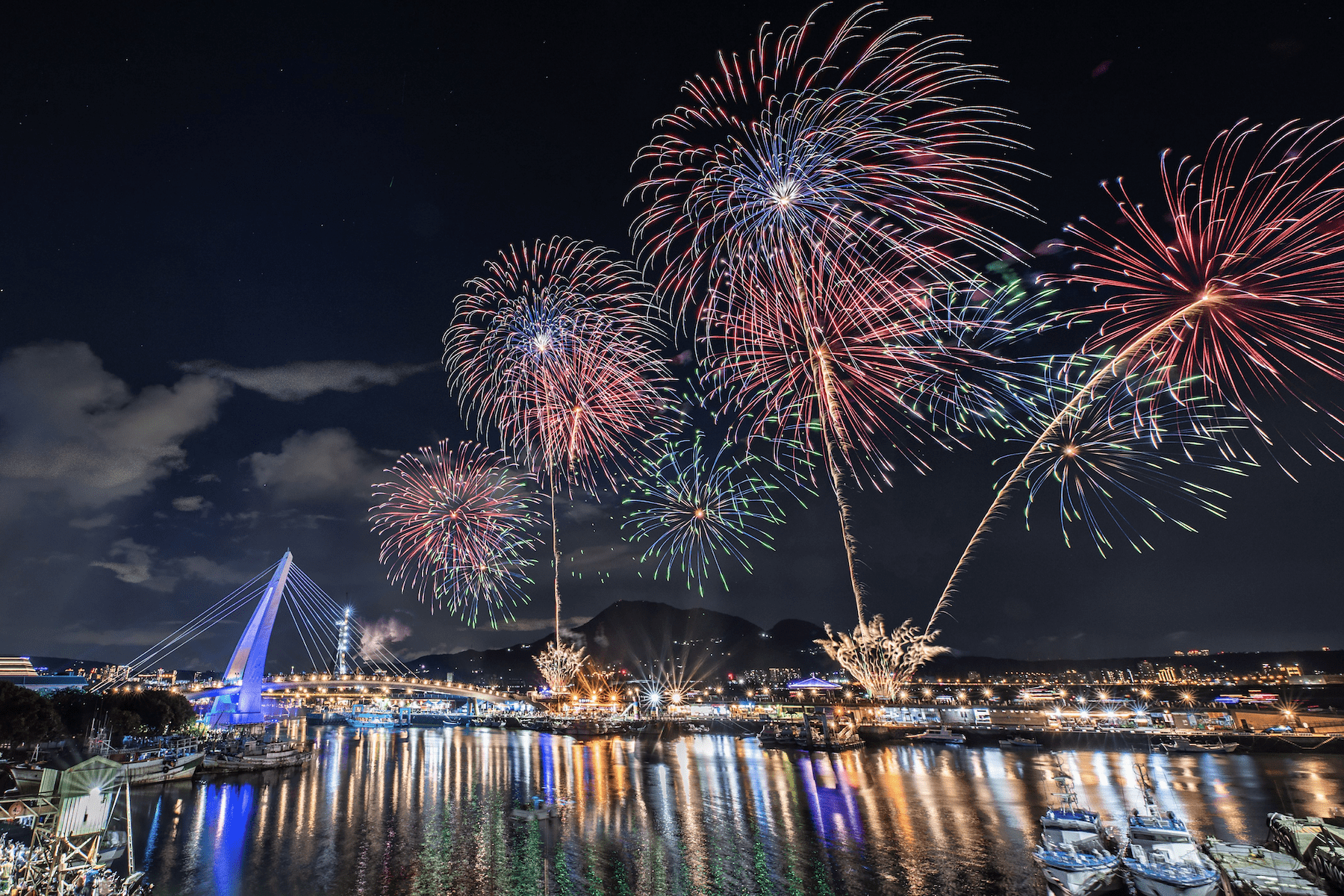 打造仲夏繽紛樂 淡水漁人碼頭煙火秀8/10起三個週日浪漫登場
