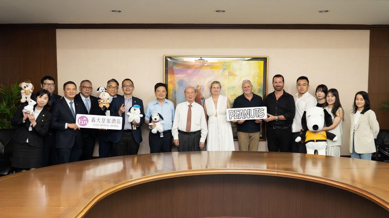 史努比來了！ 義大皇家酒店與Peanuts《花生漫畫》共同推出台灣最新主題娛樂度假勝地