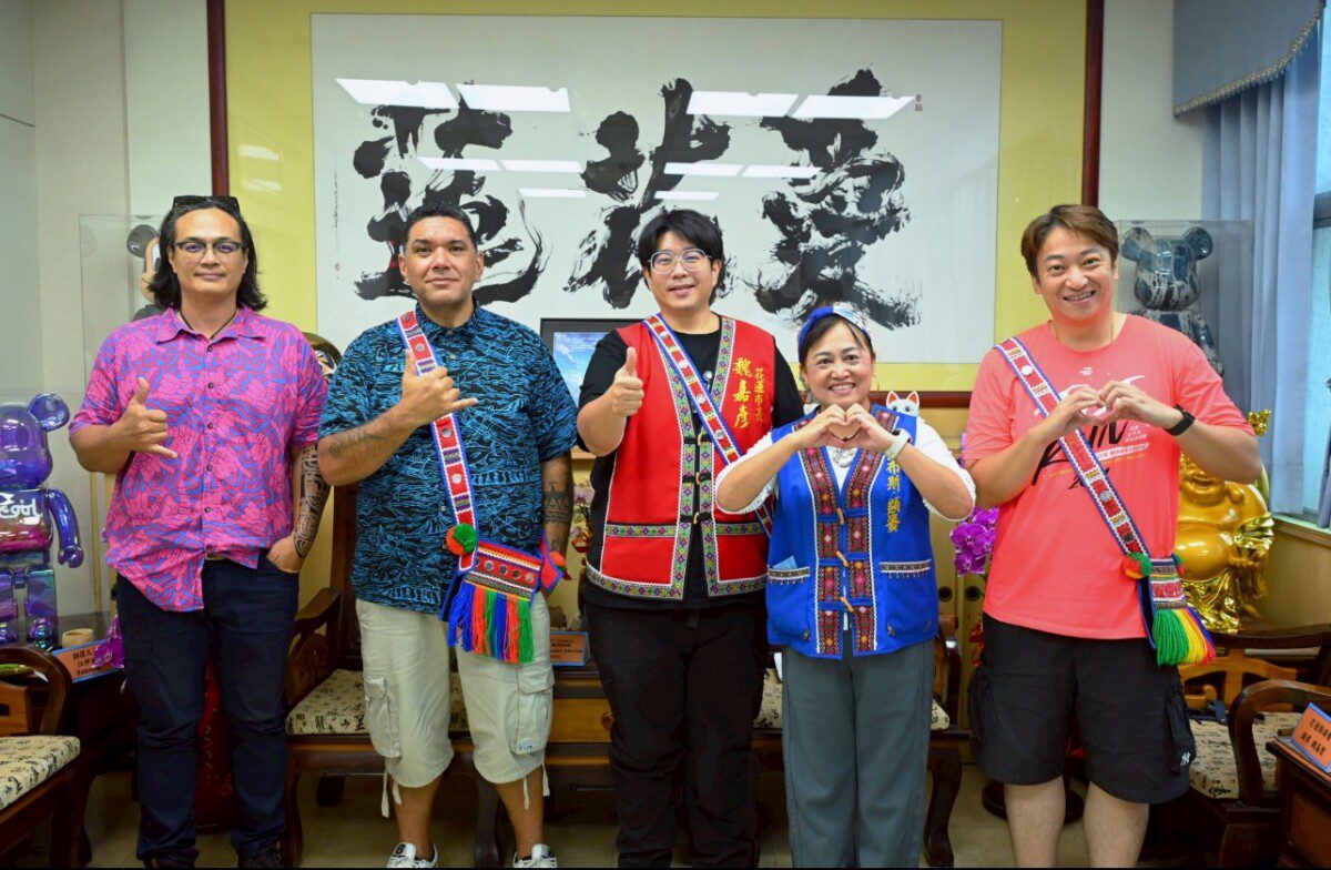 魏嘉彥市長接見紐西蘭造舟工藝師 深化海洋文化交流 魏嘉彥市長接見紐西蘭造舟工藝師 深化海洋文化交流