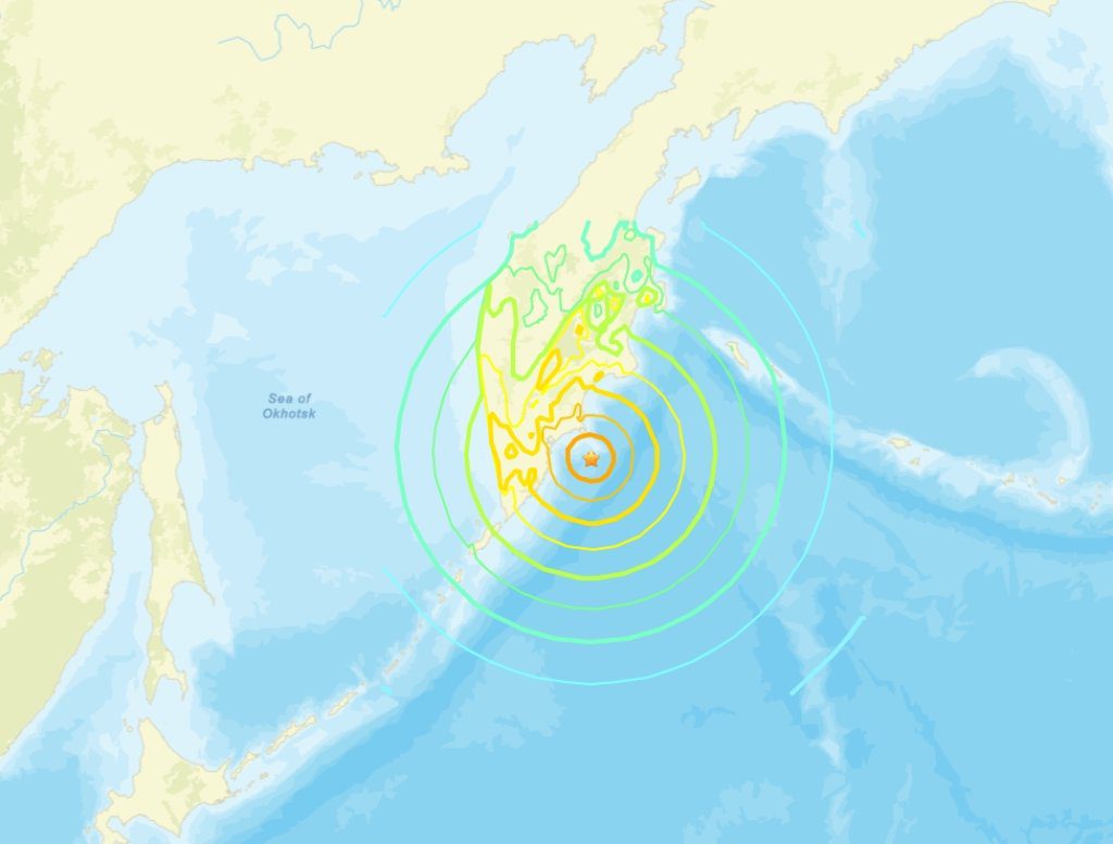 規模8.7強震撼俄羅斯堪察加!海嘯警報發布 夏威夷與阿拉斯加拉警報 規模8.7強震撼俄羅斯堪察加!海嘯警報發布 夏威夷與阿拉斯加拉警報