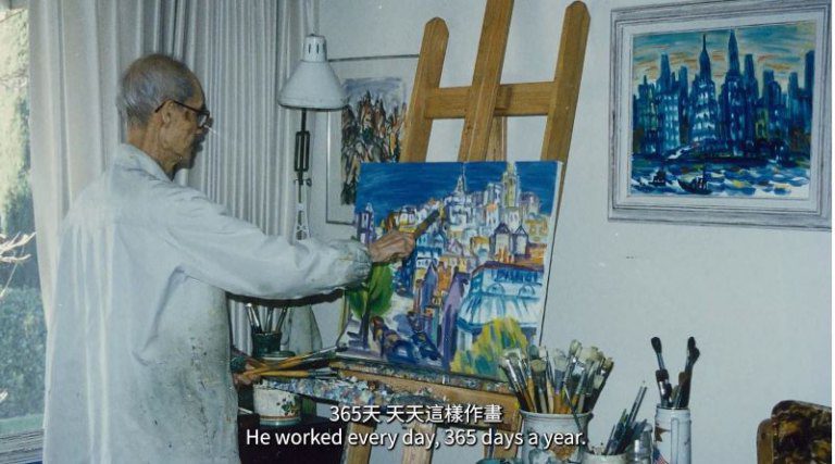 從台灣到美國　蔡蔭棠作品歸鄉路凝聚家族情感