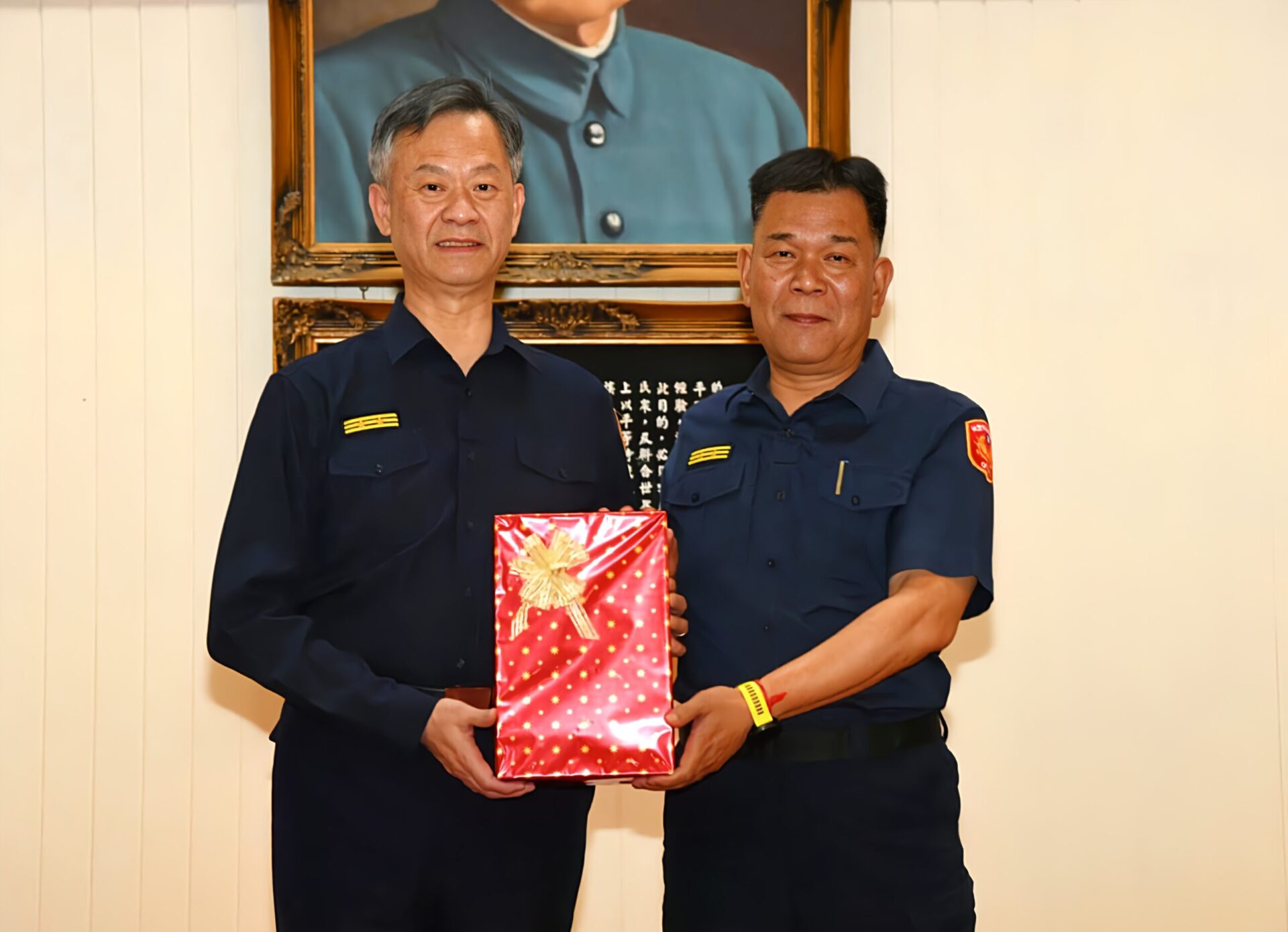 桃園市警英勇辦案獲肯定 績優員警受「關公獎」表揚