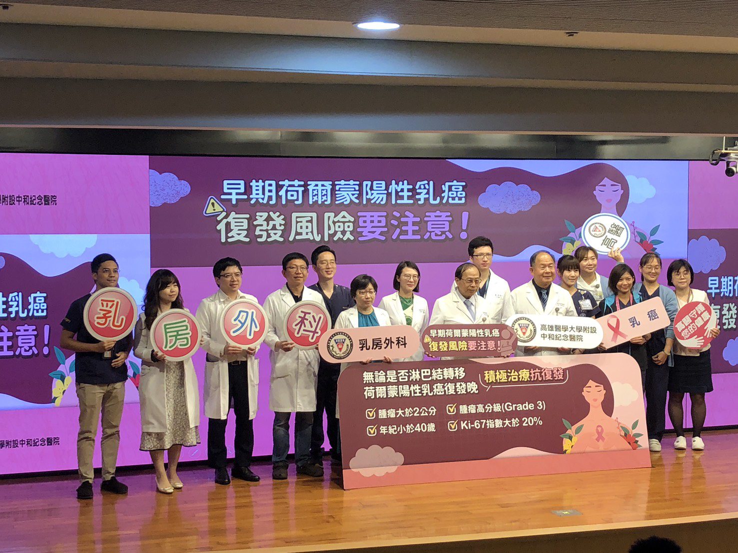 高醫破解早期荷爾蒙陽性乳癌「5年過關」迷思 持續追蹤成保命關鍵