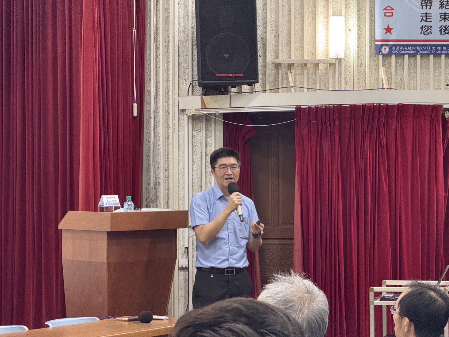 中油大林煉油廠推廉政教育  許信豐廠長率百位基層幹部學廉能