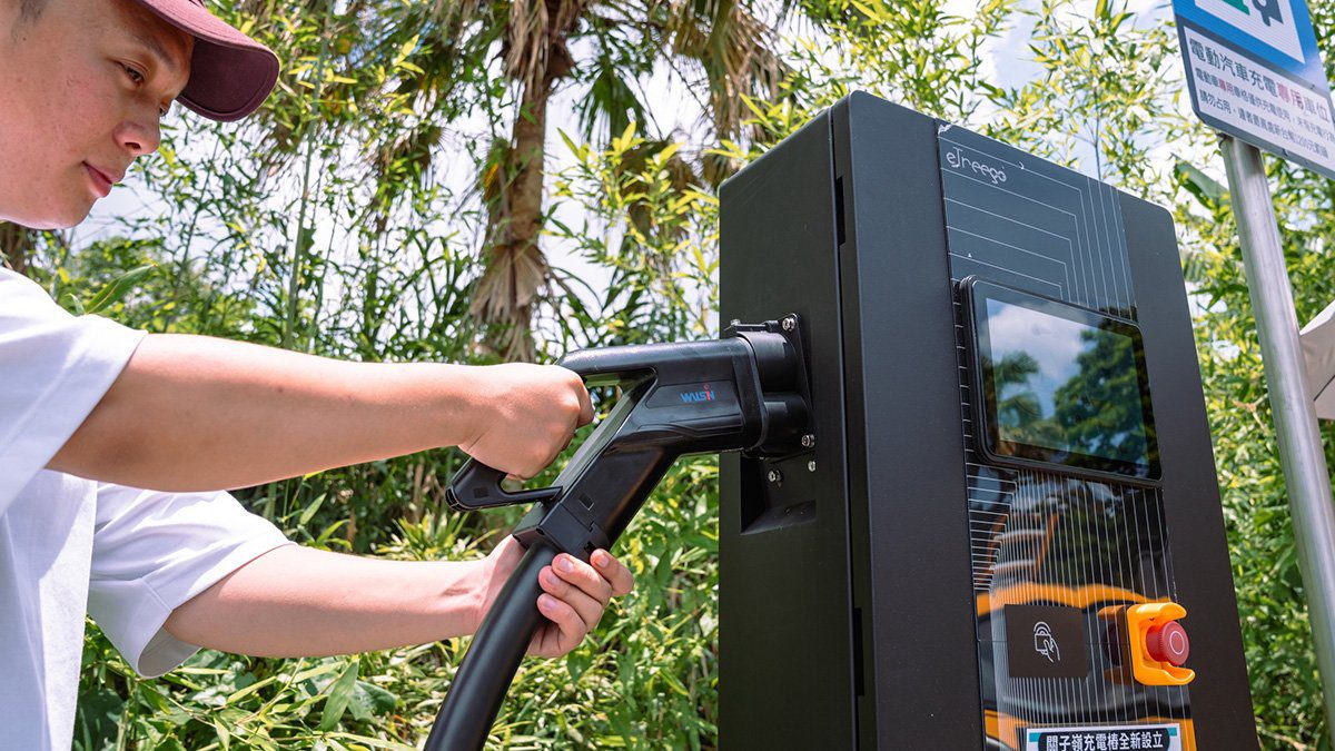西拉雅風景區新設快充站　打造電動車友善旅遊環境