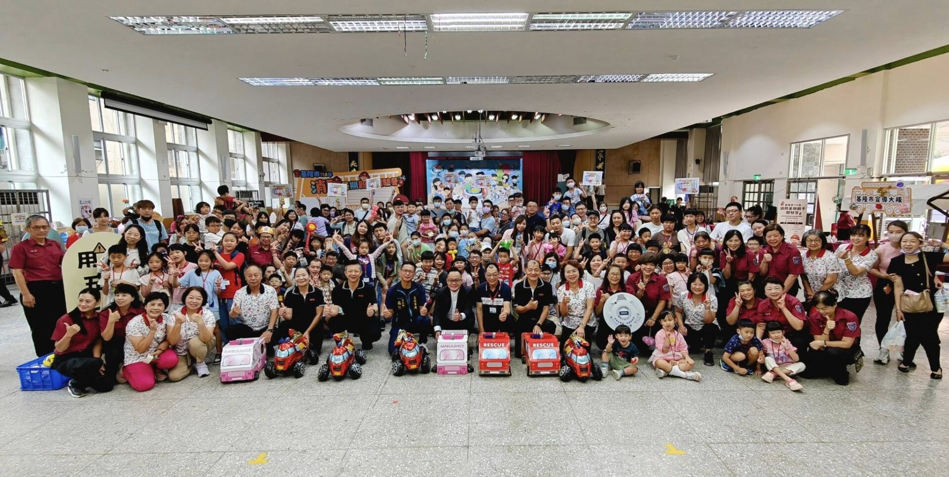 防災從小扎根！基隆市消防親子體驗營圓滿落幕　十關卡寓教於樂學防災