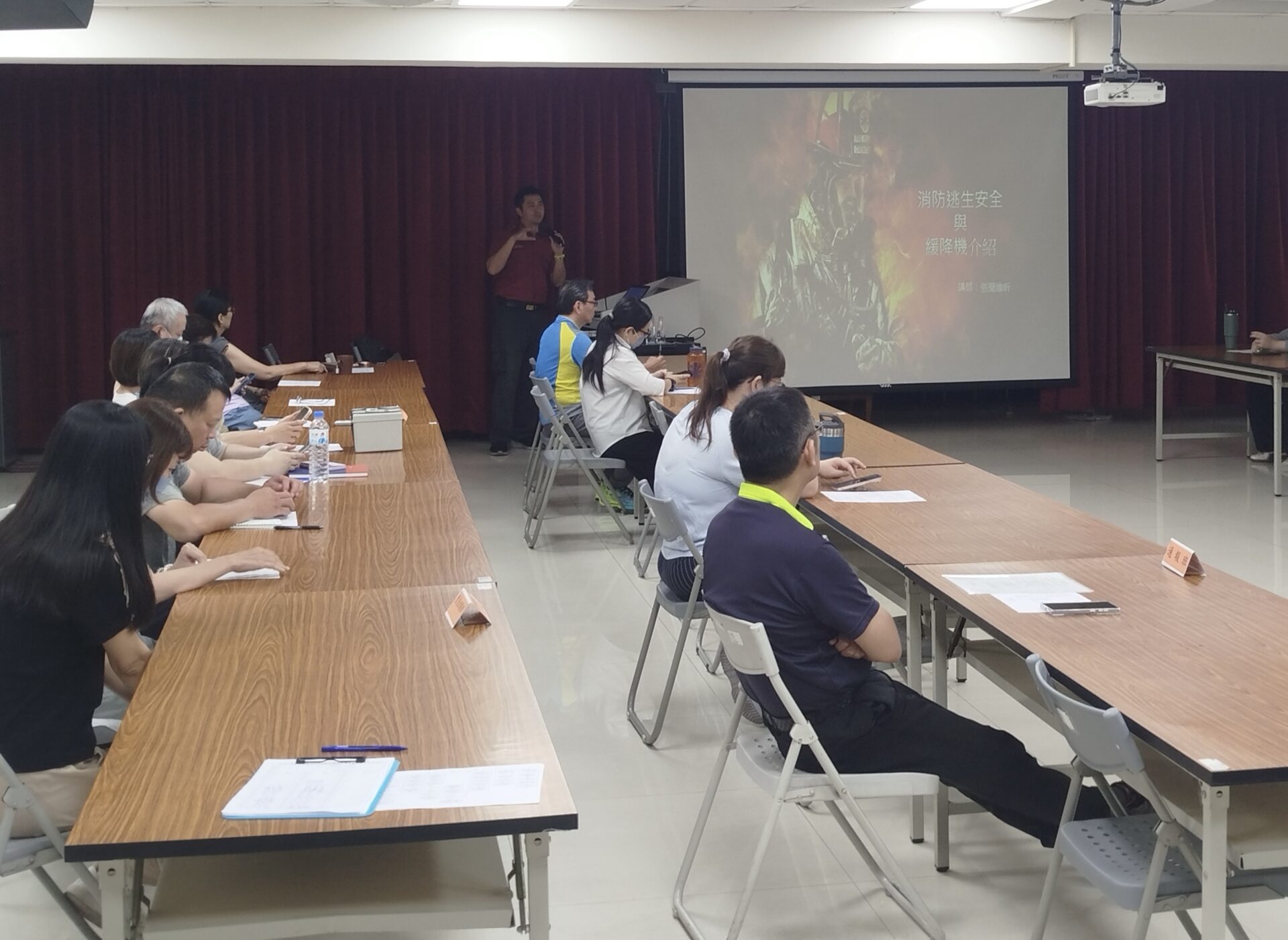 高雄市榮服處消防講習暨演練　落實消防訓練 嚴防意外發生