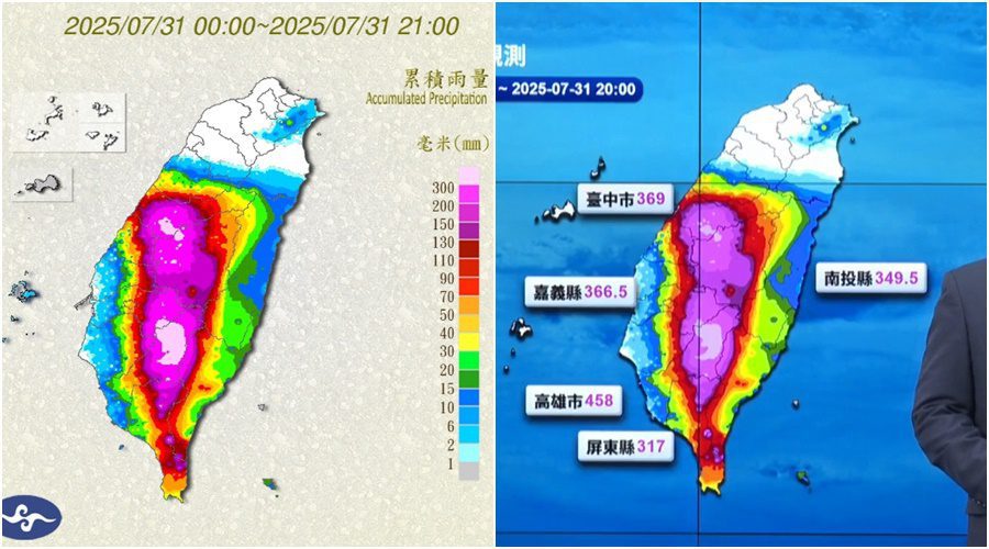 影音/滂沱大雨災不停 8/1這些地方和學校停班停課
