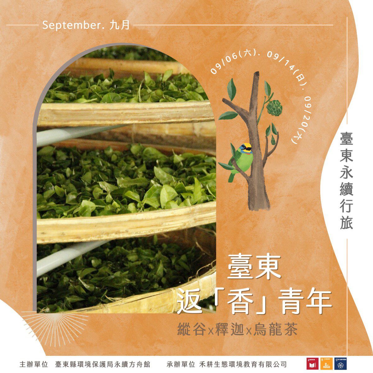 永續行旅「海事學不廢」圓滿落幕 9月續推「臺東返『香』青年」 邀您祕探縱谷