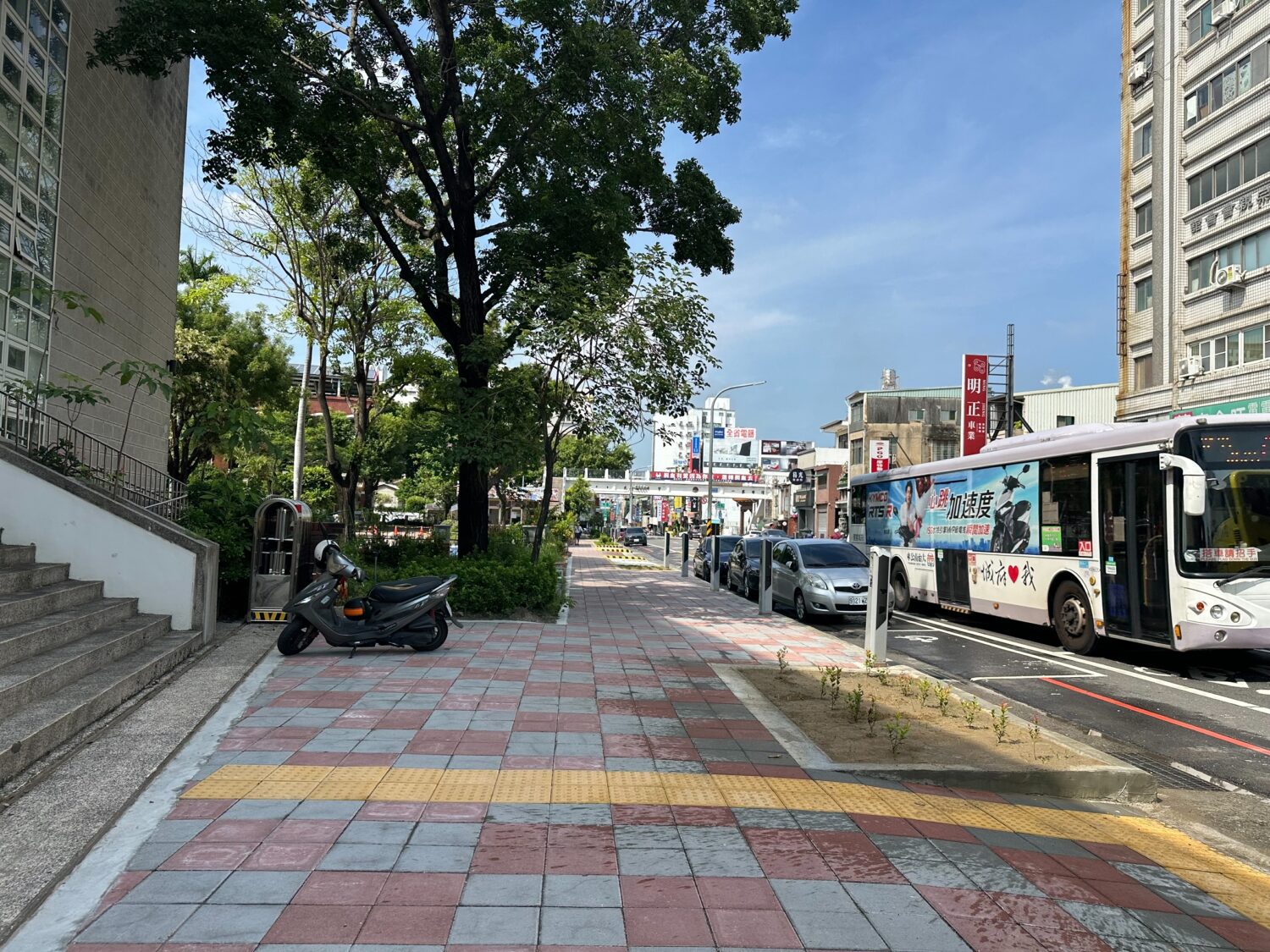 公園國小周邊步道全面換新再升級