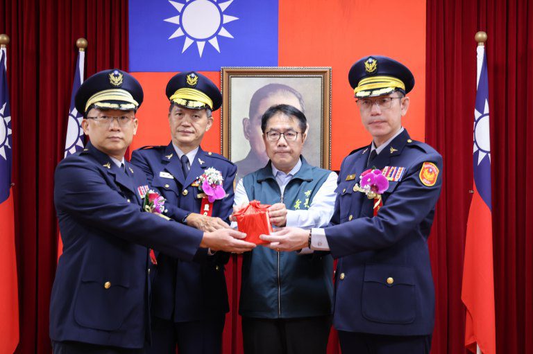 台南市警察局新任、卸任分局長、大隊長　聯合交接典禮