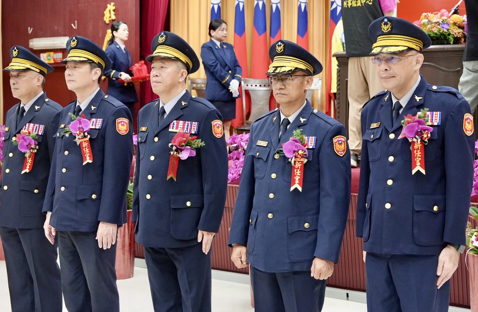 高雄市舉行分局長聯合交接典禮　市府期勉守護港都治安