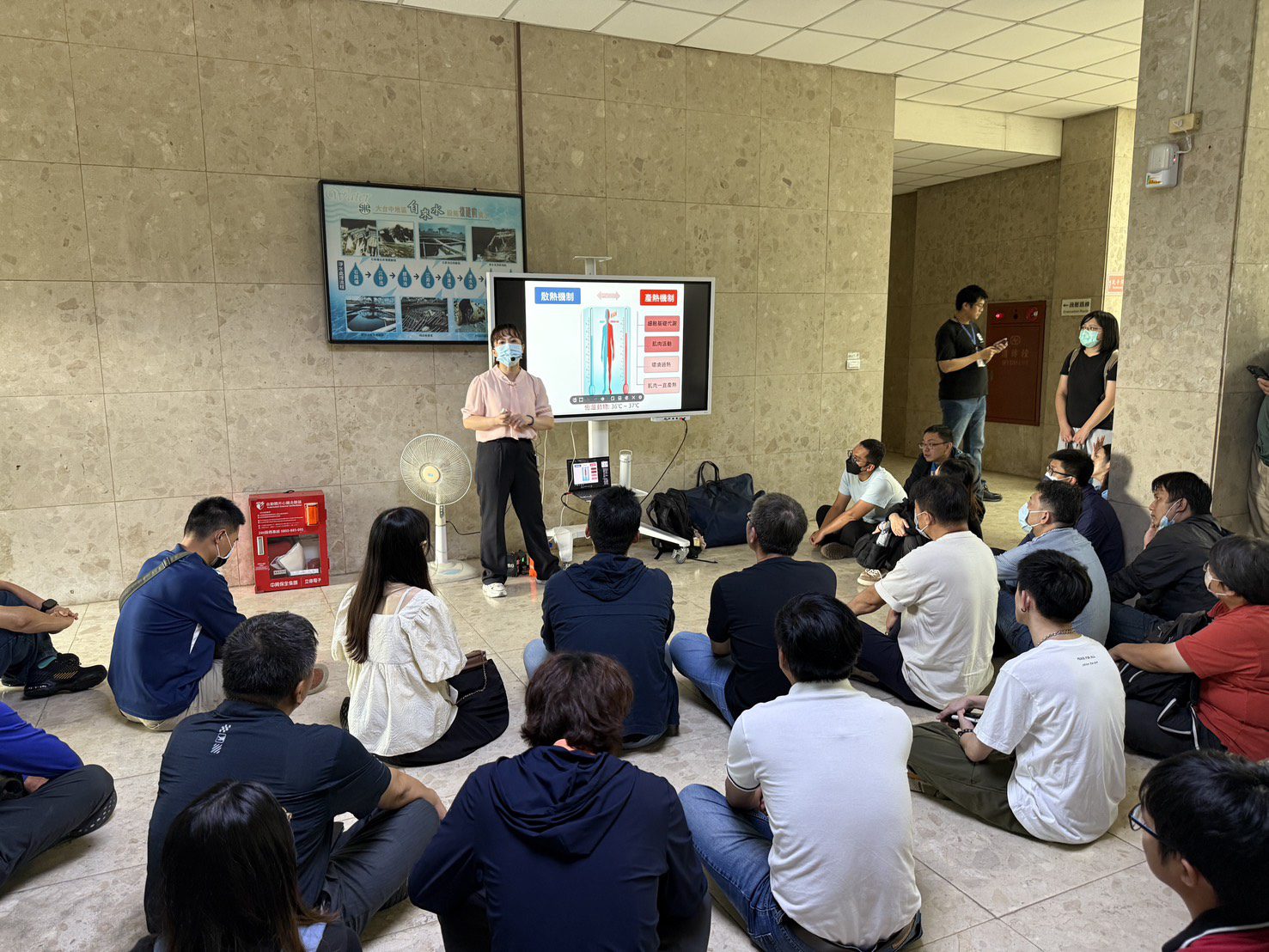 強化熱危害預防宣導　中市府攜手台水四區金安安全衛生家族合辦教育訓練