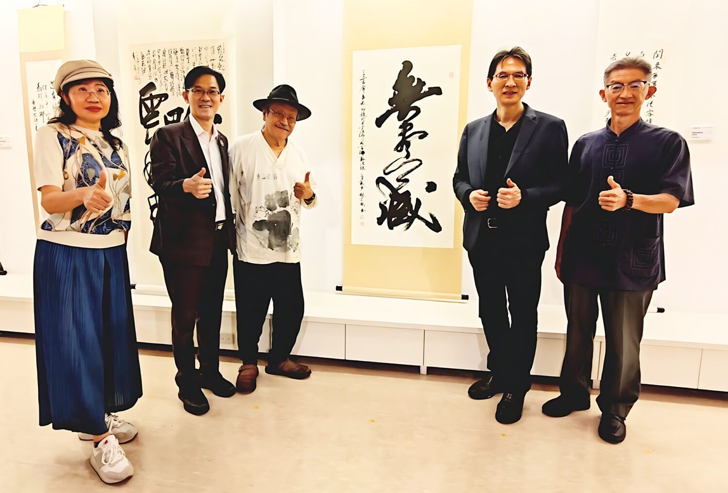 墨𩐳同源:兩岸書法名家百幅鉅作齊聚苗栗  林家同 《無盡藏》開啟跨世代書藝與文化