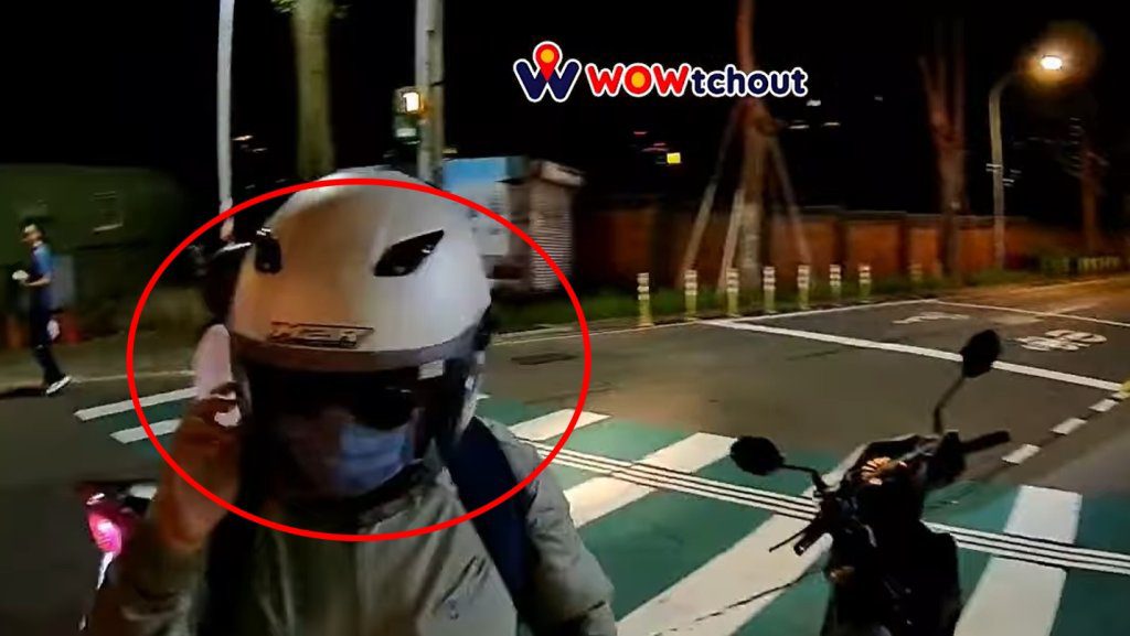 桃園騎士夜戴墨鏡左轉釀禍　自行車騎士無辜受傷