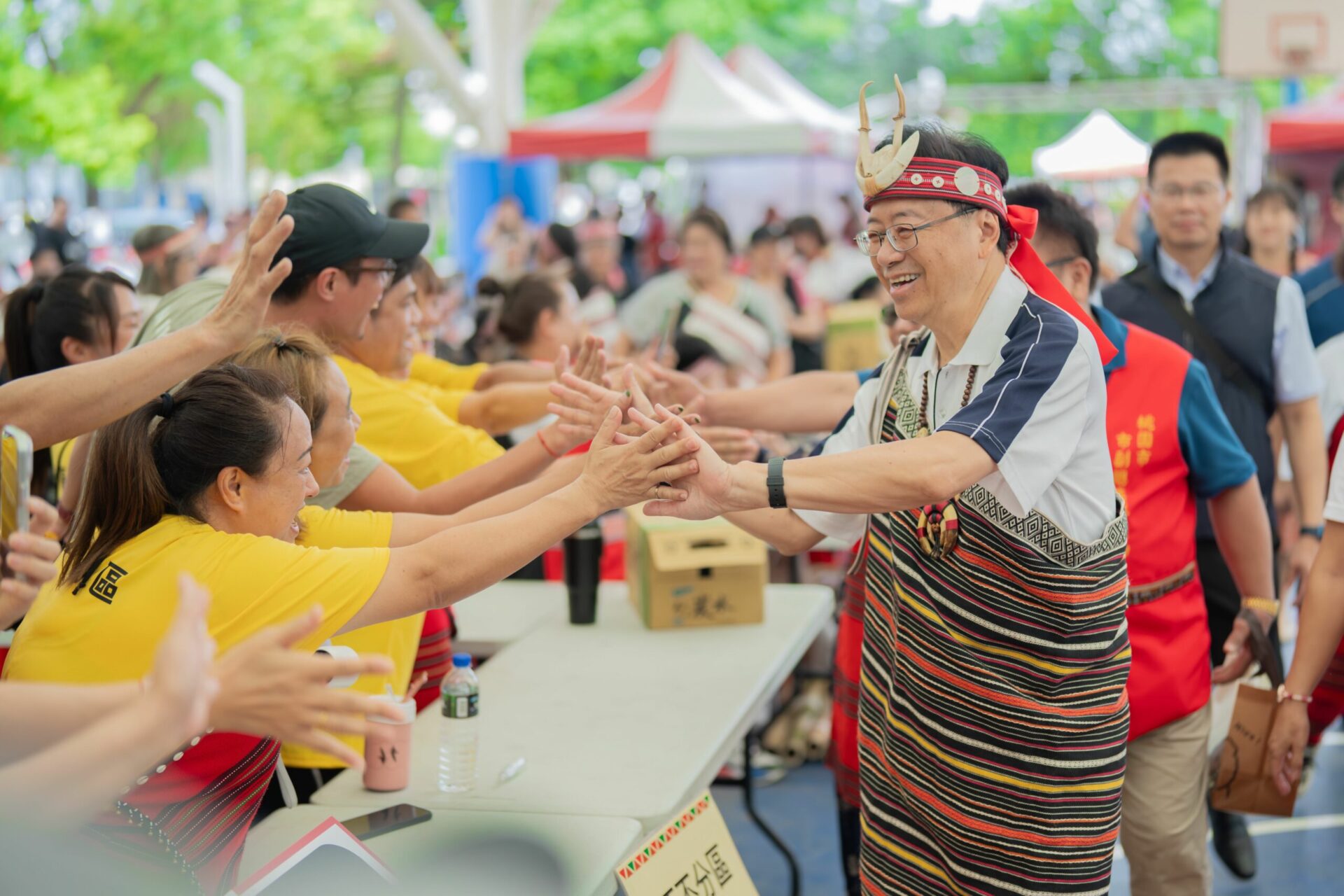 泰雅族「sm’atu播種祭」中壢登場 張善政:持續發揚原民信仰 泰雅族「sm’atu播種祭」中壢登場 張善政:持續發揚原民信仰