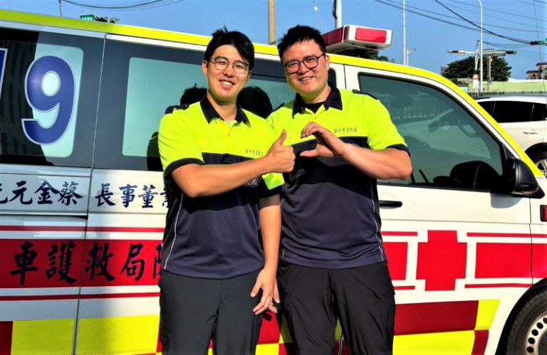 從倒下到康復!竹市消防局與時間賽跑 邱臣遠代理市長:展現同仁救護專業 從倒下到康復!竹市消防局與時間賽跑 邱臣遠代理市長:展現同仁救護專業