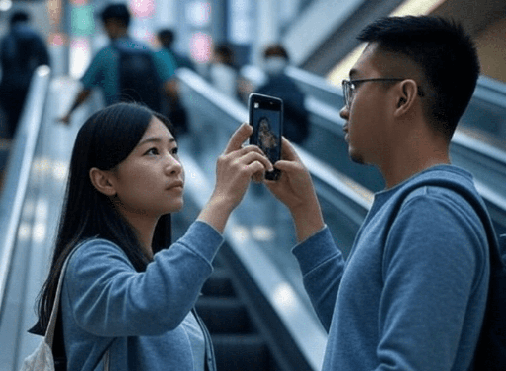 39歲台男在日本那霸偷拍！搭電扶梯拿手機伸進櫻花妹裙底　當場被抓包