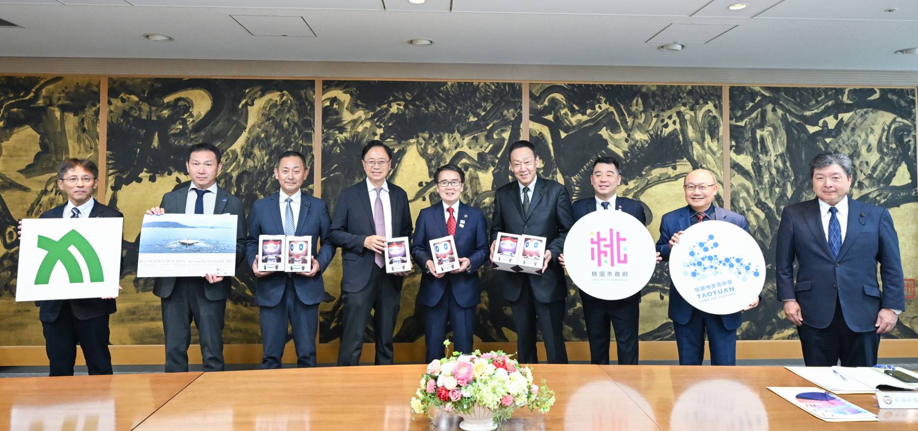 張善政與日本香川縣知事、議長交流 盼創造更多合作契機 張善政與日本香川縣知事、議長交流 盼創造更多合作契機