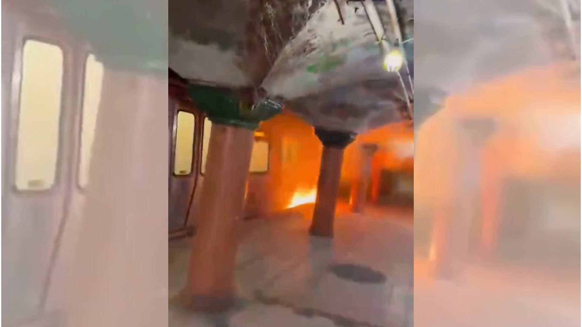 影音/新澤西地鐵列車起火 紐約上午通勤癱瘓