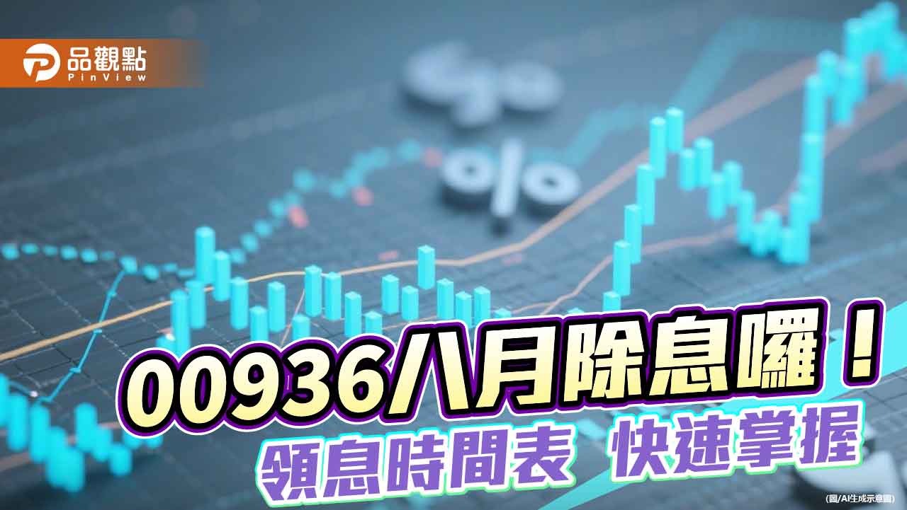 00936八月除息0.04元！今年1月以來新高　這天入帳