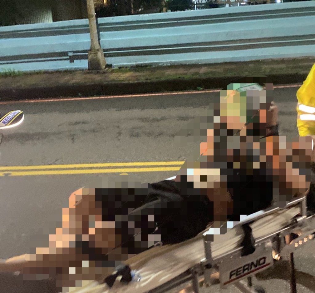 基隆男暴斃倒31號橋上樓梯間 旁邊有針筒疑似吸毒害命