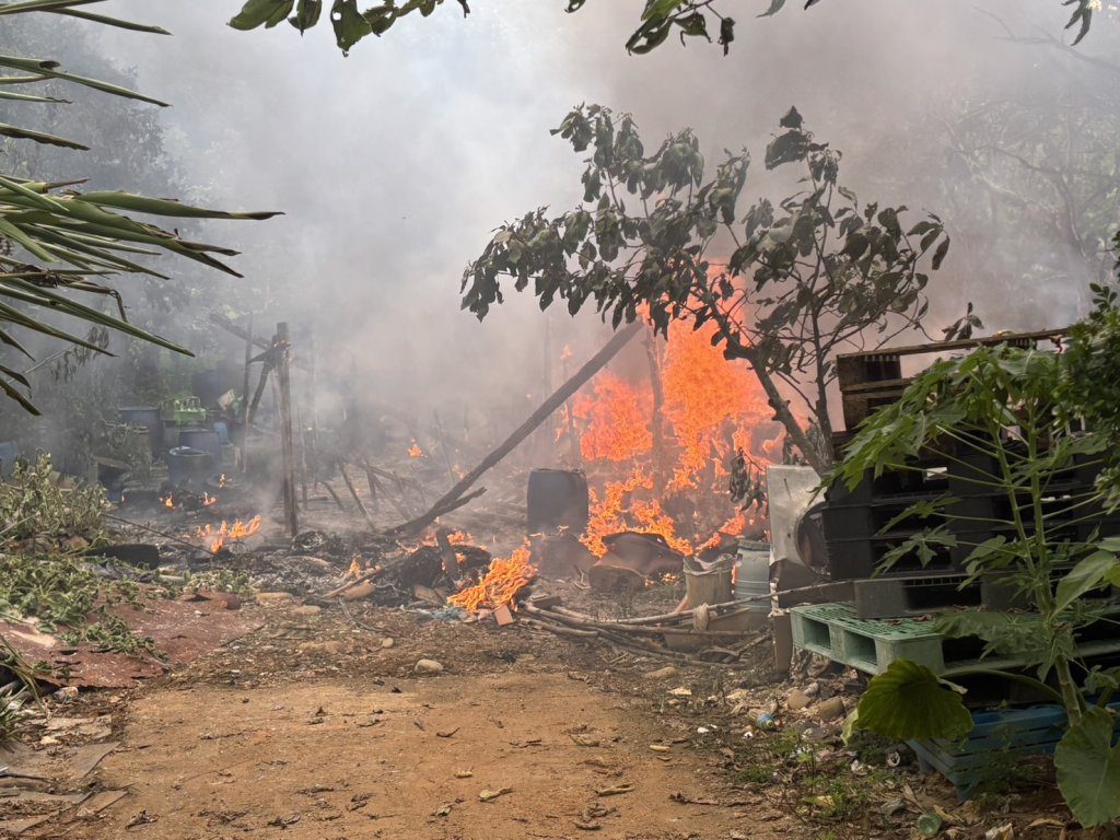 快訊／林口墓地內工寮竄火！撲滅後驚見焦屍　身分待查