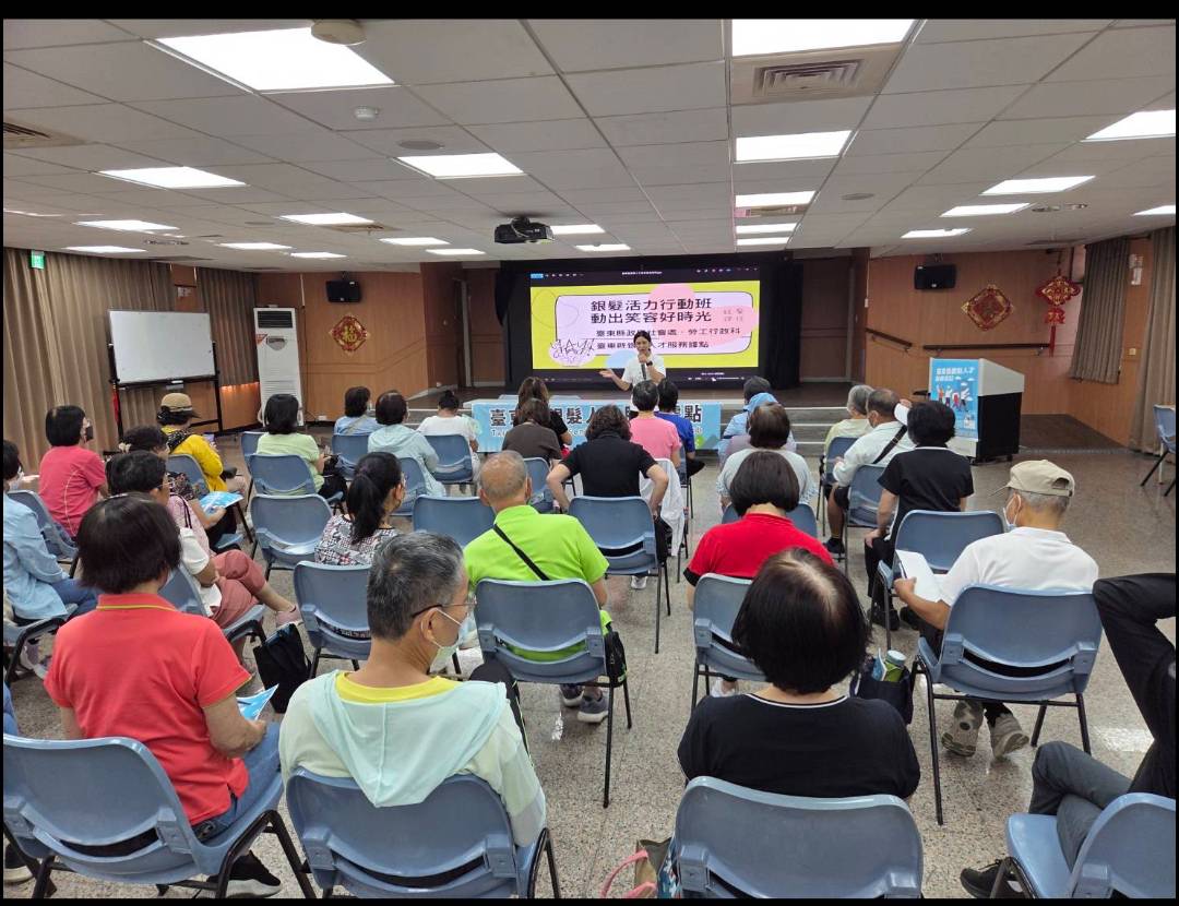 臺東縣府打造銀髮學習基地 柔道國手帶課長者活力全開
