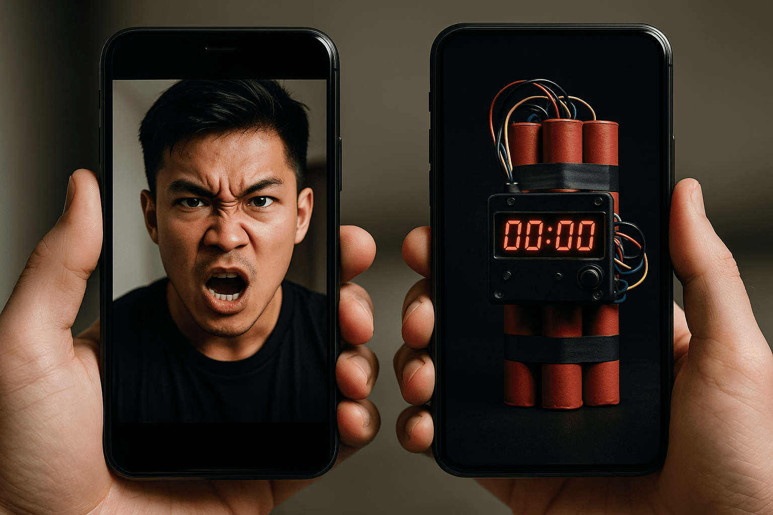 配合詐團拍片喊「賴清德出來輸贏、機場放爆裂物」 2男下場慘了 配合詐團拍片喊「賴清德出來輸贏、機場放爆裂物」 2男下場慘了