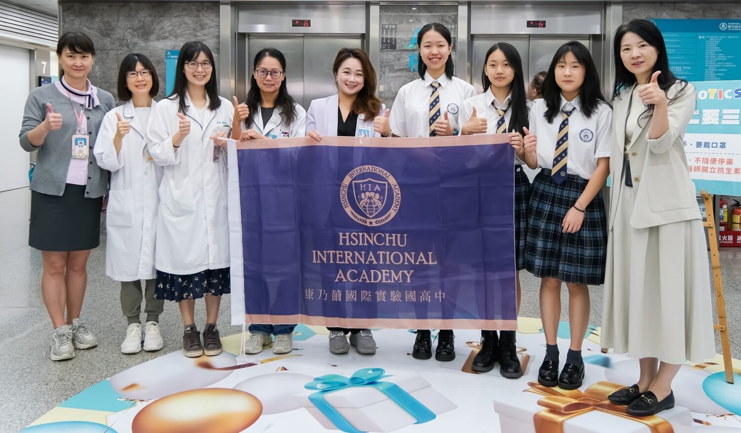 康乃薾國高中赴法參加iGEM國際賽　攜手醫院提倡正確使用抗生素