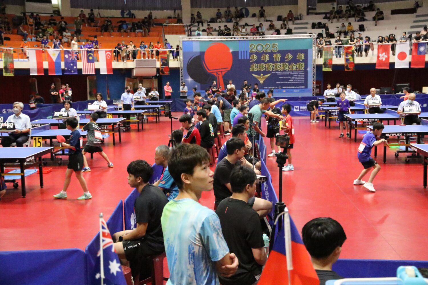 2025少年青少年桌球菁英獎金賽總決賽 高雄五甲國小體育館舉行1500場激烈鏖戰 2025少年青少年桌球菁英獎金賽總決賽 高雄五甲國小體育館舉行1500場激烈鏖戰