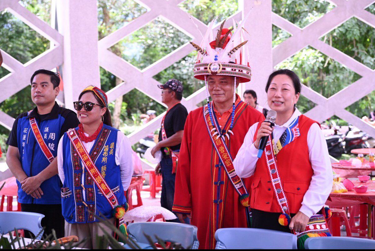 縣長徐榛蔚走入繽紛部落共慶豐年　與多元族群共享文化盛宴
