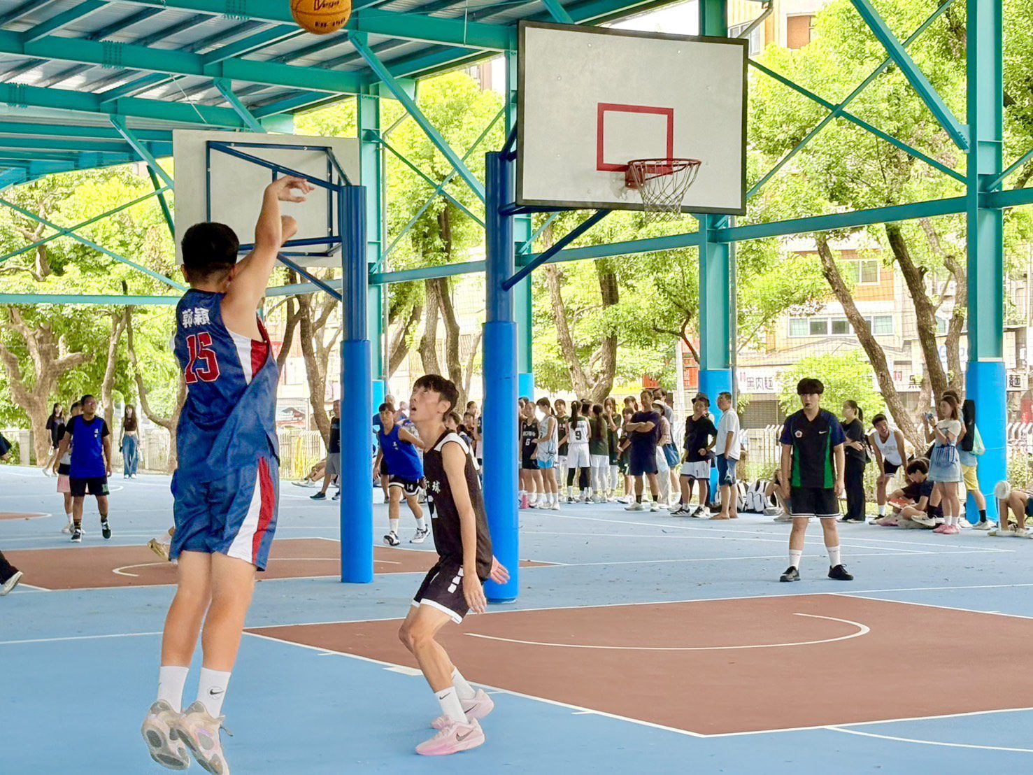 台中青中心3對3籃球賽　揪200青少年尬球技