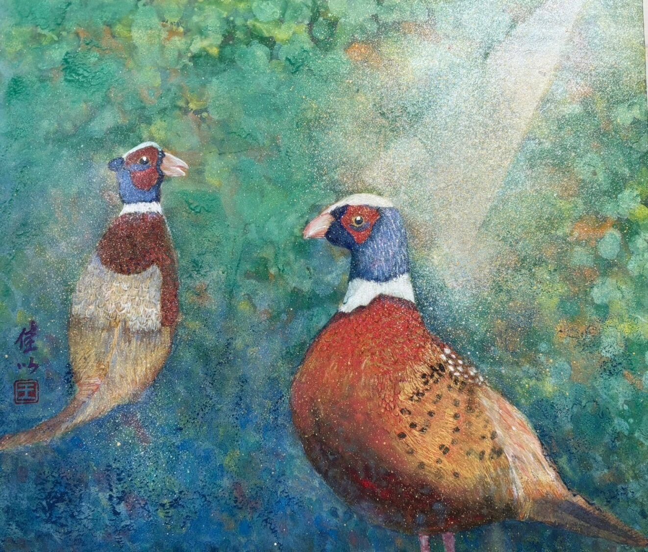 墨彩共舞飛羽賦形詩意對話 王佳以《書畫玩藝》特展夯 墨彩共舞飛羽賦形詩意對話 王佳以《書畫玩藝》特展夯