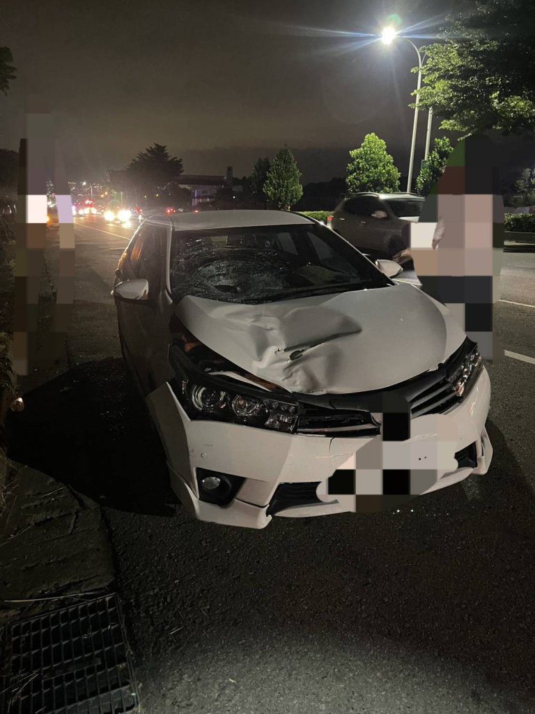 台中死亡車禍! 自小客車撞死穿越馬路70歲婦人 台中死亡車禍! 自小客車撞死穿越馬路70歲婦人