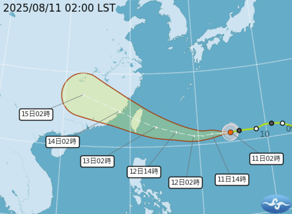 輕颱楊柳急奔台灣!今晚恐發海警 週三東半部登陸全台防豪雨 輕颱楊柳急奔台灣!今晚恐發海警 週三東半部登陸全台防豪雨