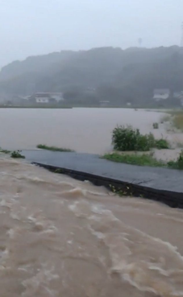 破紀錄暴雨轟炸熊本！1600人急撤離、多地土石崩落災情嚴峻
