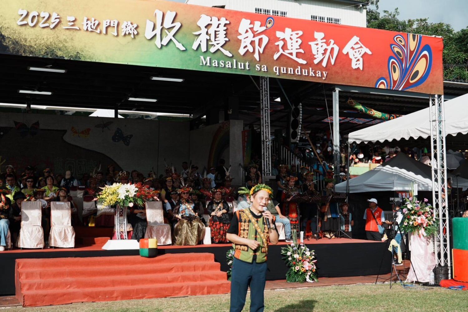 屏東三地門鄉Masalut傳統競技暨收穫節運動會盛大登場  原民會曾智勇肯定文化與體育共融