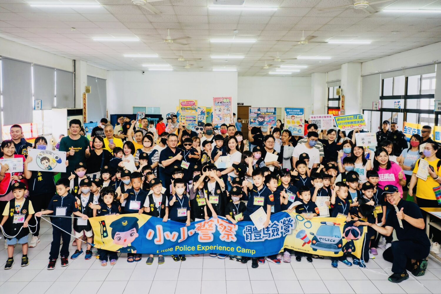 暑假寵粉！李雨庭舉辦小小警察營＋電影欣賞　場場爆滿笑聲不斷