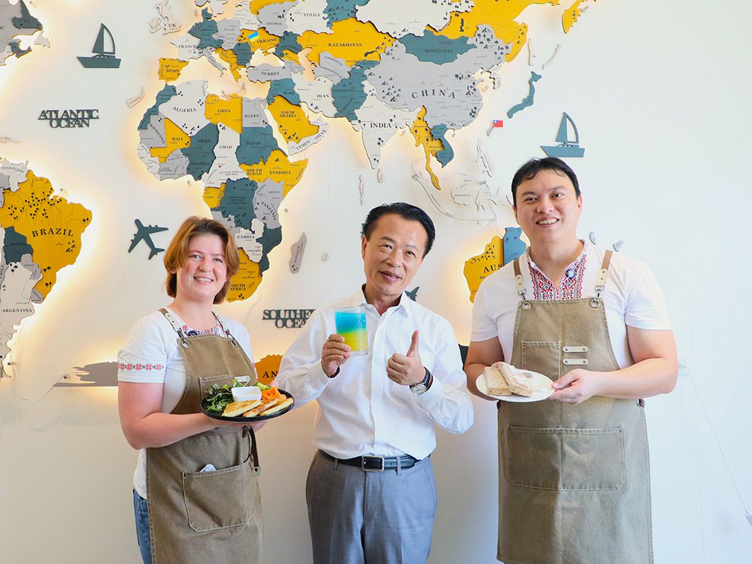 從戰火到創業　異國夫妻落腳嘉義提供道地烏克蘭料理