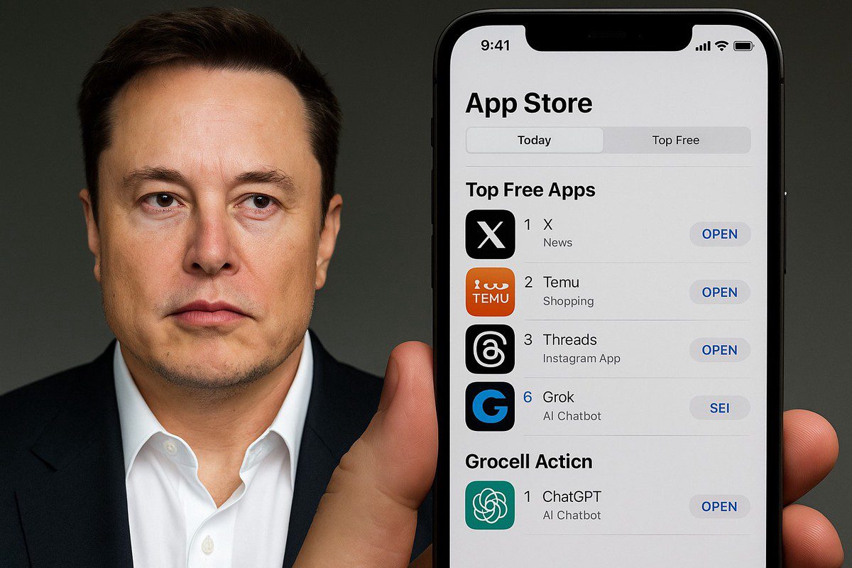 馬斯克威脅控告蘋果反壟斷 怒指Grok與X遭App Store排擠 馬斯克威脅控告蘋果反壟斷 怒指Grok與X遭App Store排擠