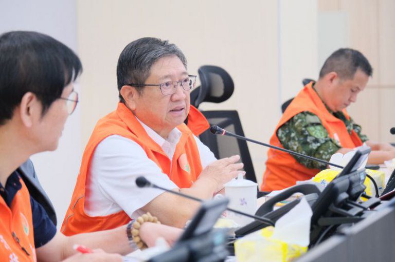 因應楊柳颱風影響 竹縣災害應變中心三級開設 因應楊柳颱風影響 竹縣災害應變中心三級開設